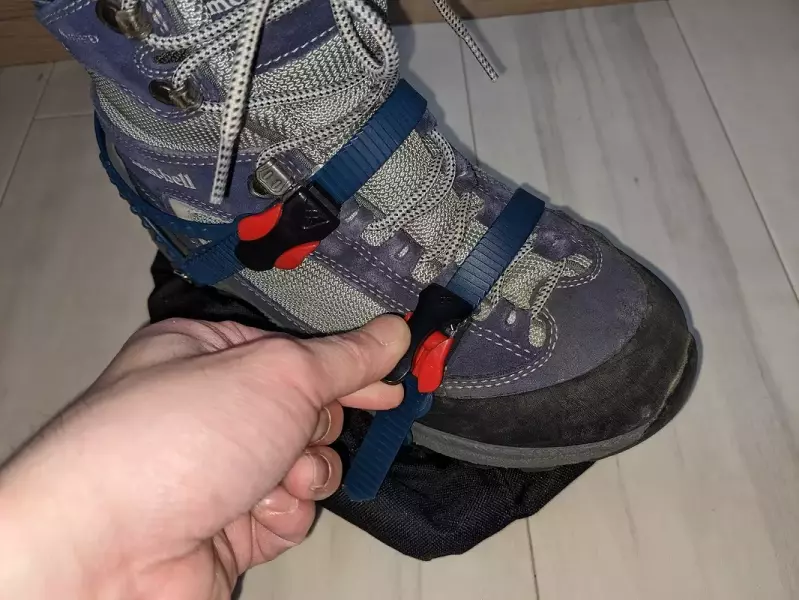 スノースパイク6クイックフィットの装着