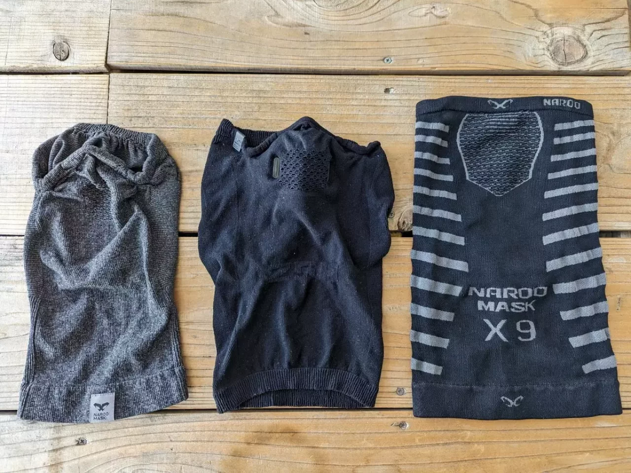 3つのナルーマスク