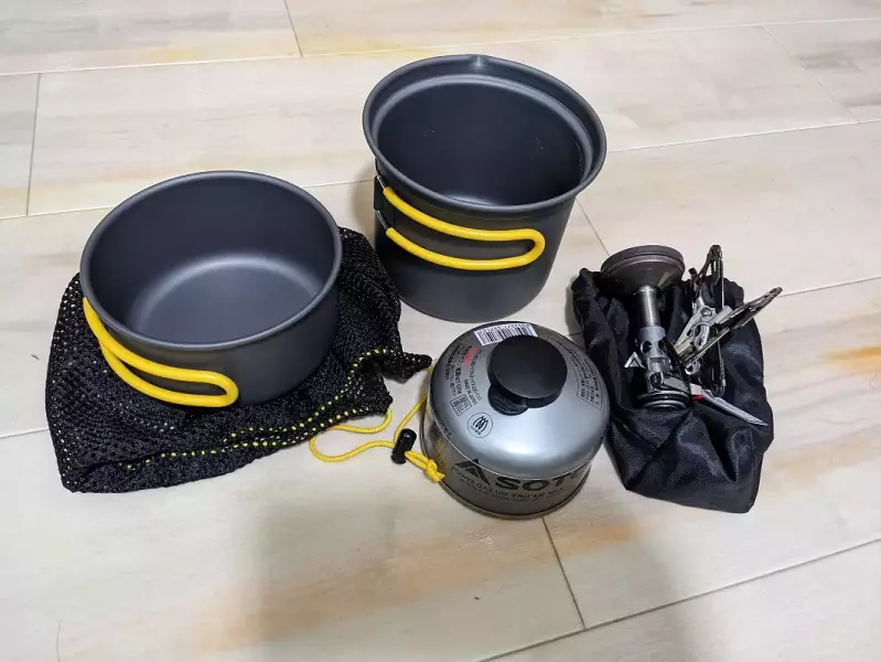 登山 クッカー スタッキング