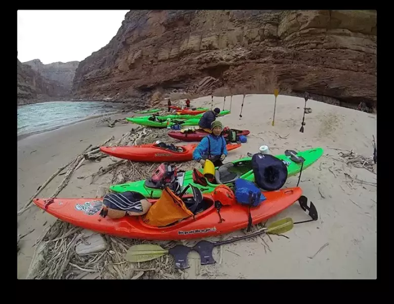 グランドキャニオン カヤック