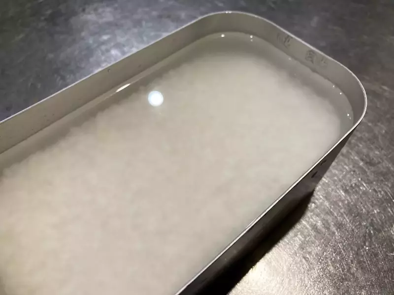 水とお米の比率は3:1