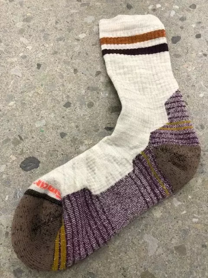 ウィメンズ ハイクライトクッション チューブストライプクルー