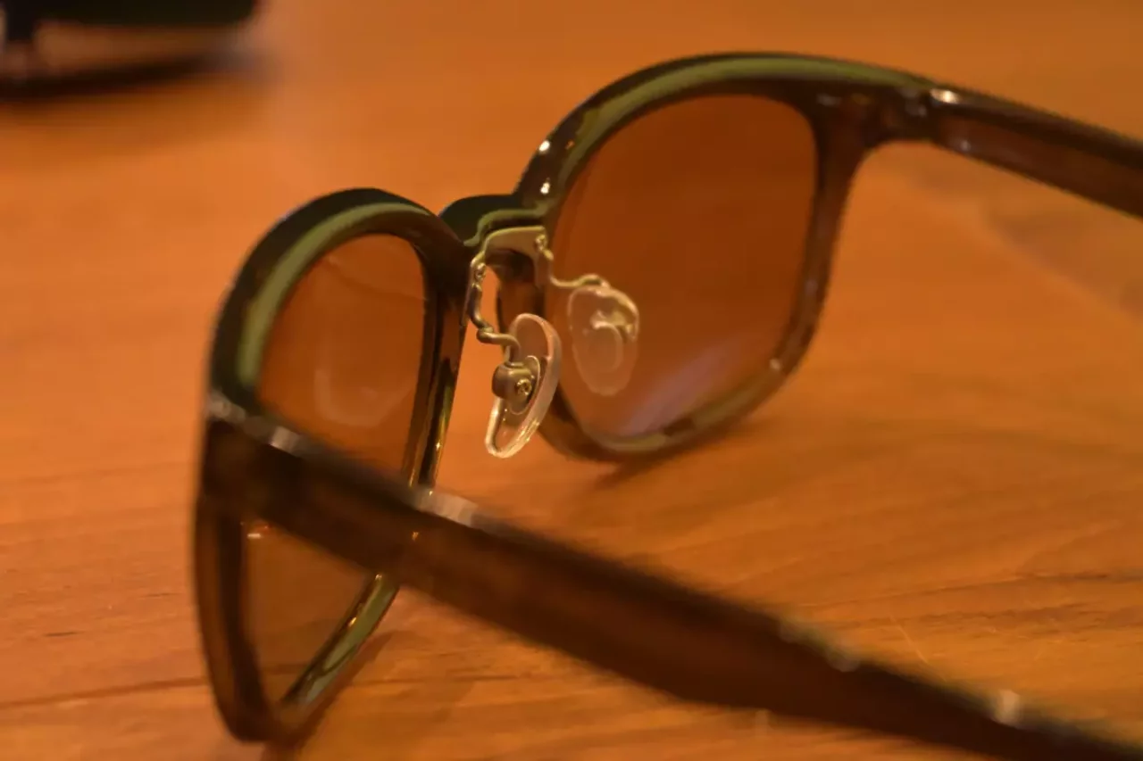 スワンズ サングラス 偏光レンズ フィット