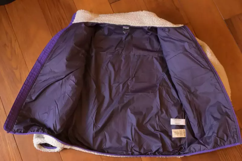 パタゴニア キッズ・レトロX・ジャケットの裏地