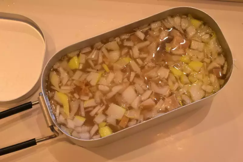 ダイソーメスティンレシピ 炊き込みご飯 レシピ2