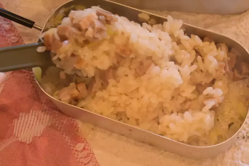 ダイソーメスティンレシピ 炊き込みご飯 レシピ4