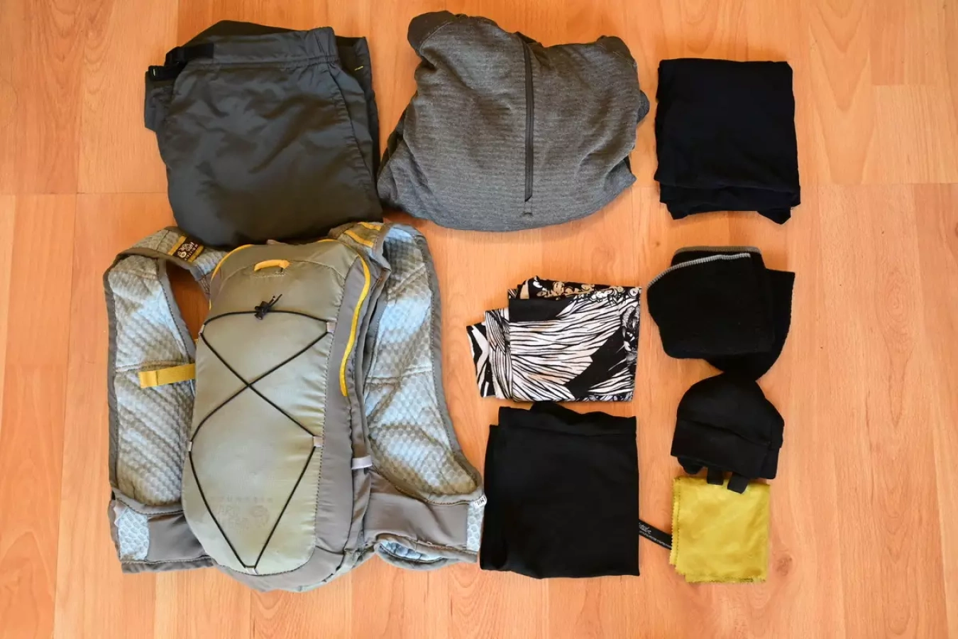 冬のトレランの服装は汗対策が重要