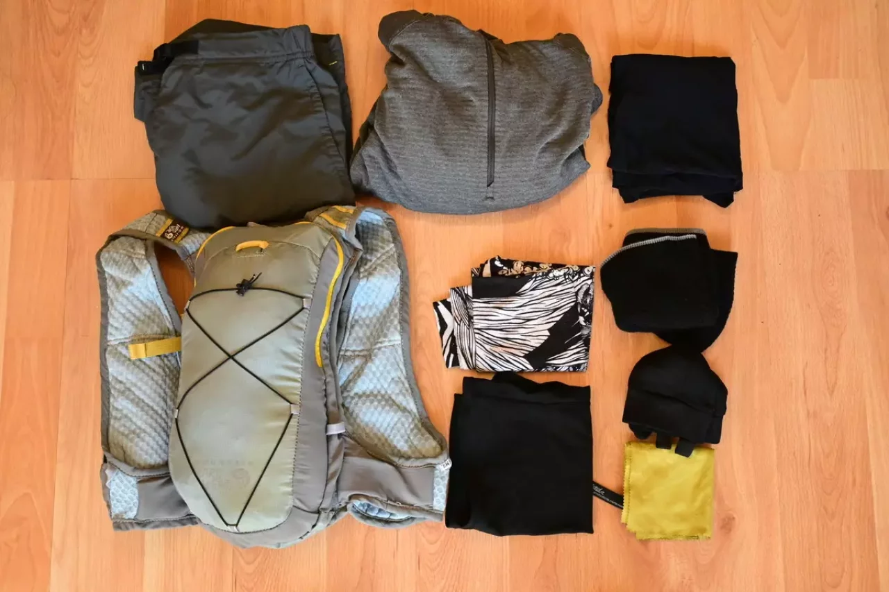 冬 トレイルラン 服装 装備