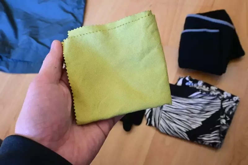冬 トレイルラン 装備 タオル