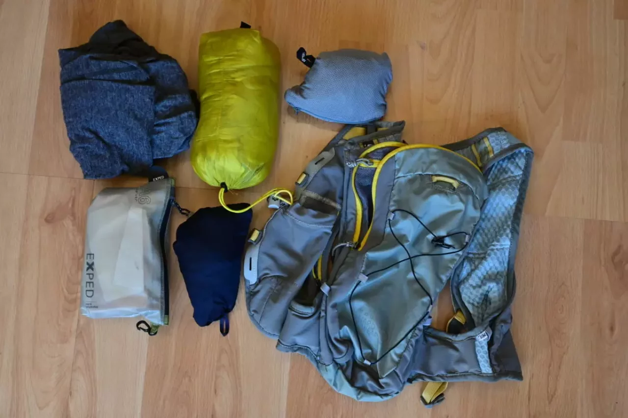 冬 トレイルラン 装備