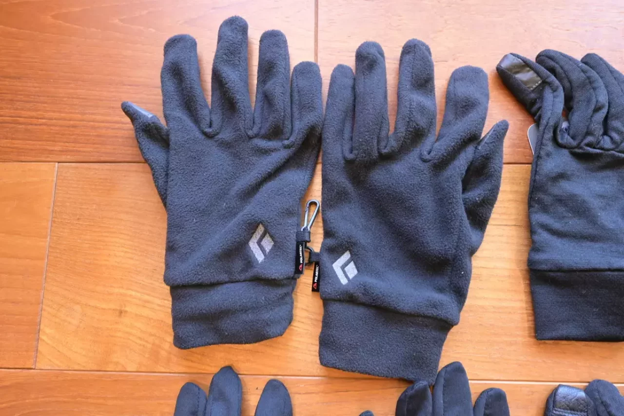 ブラックダイヤモンドグローブ ライトウェイトフリース