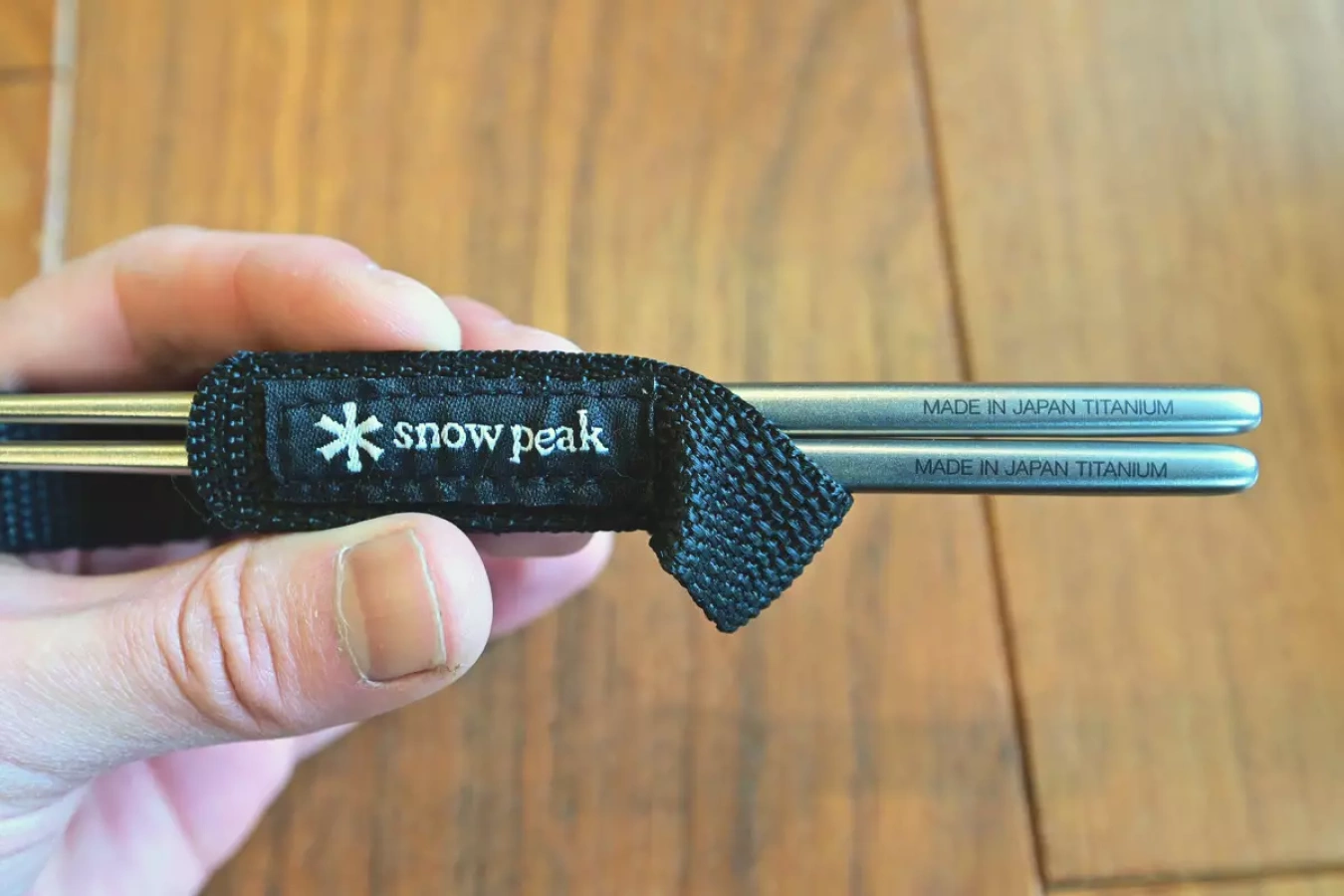 スノーピーク チタン先細箸-繊細な食事を楽しめる