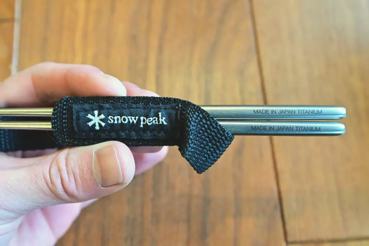 スノーピーク チタン先細箸 素材