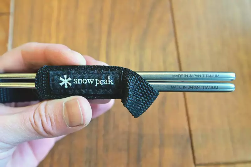 スノーピーク チタン先細箸 素材