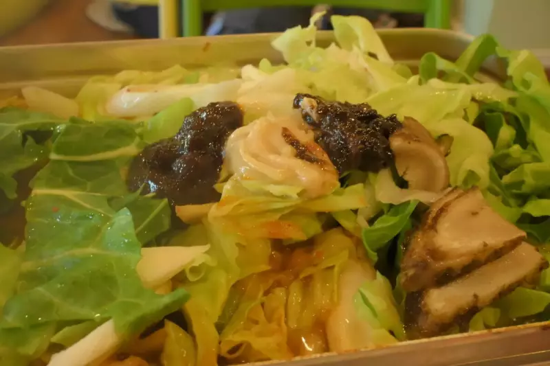 ラージメスティン山ごはんレシピ−キムチ鍋 レシピ6