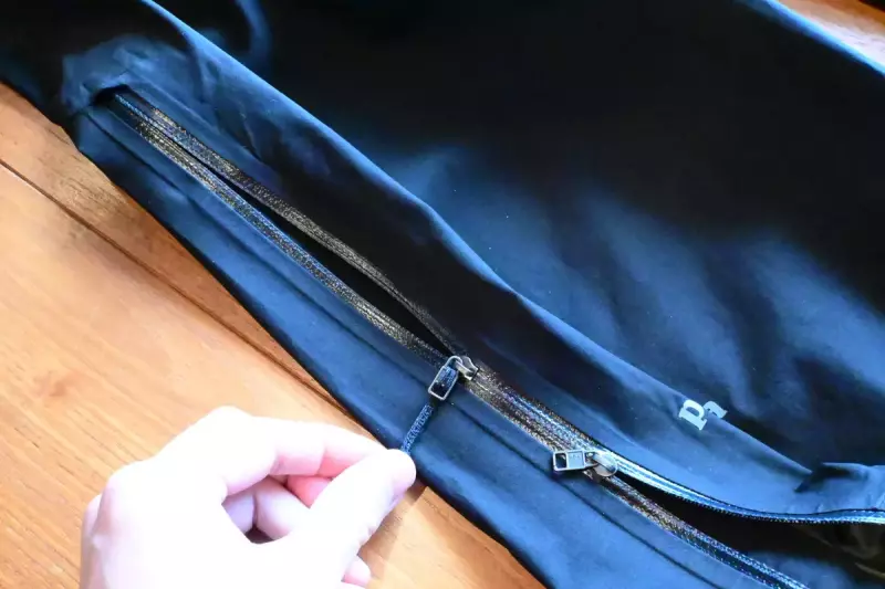 ハードシェル サイドジッパー ベンチレーション