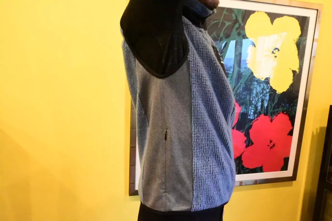 2種類のポーラテックを使用