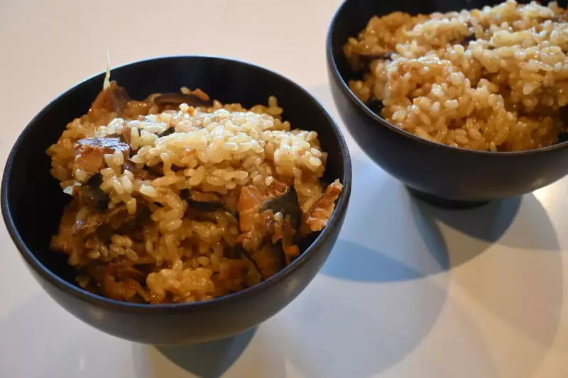 ラージメスティンで作る炊き込みご飯 完成