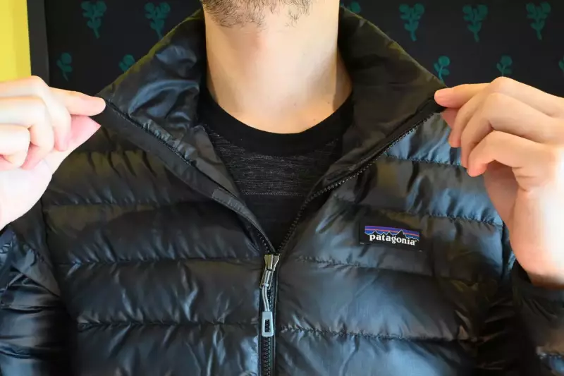 パタゴニア ダウン・セーター 襟