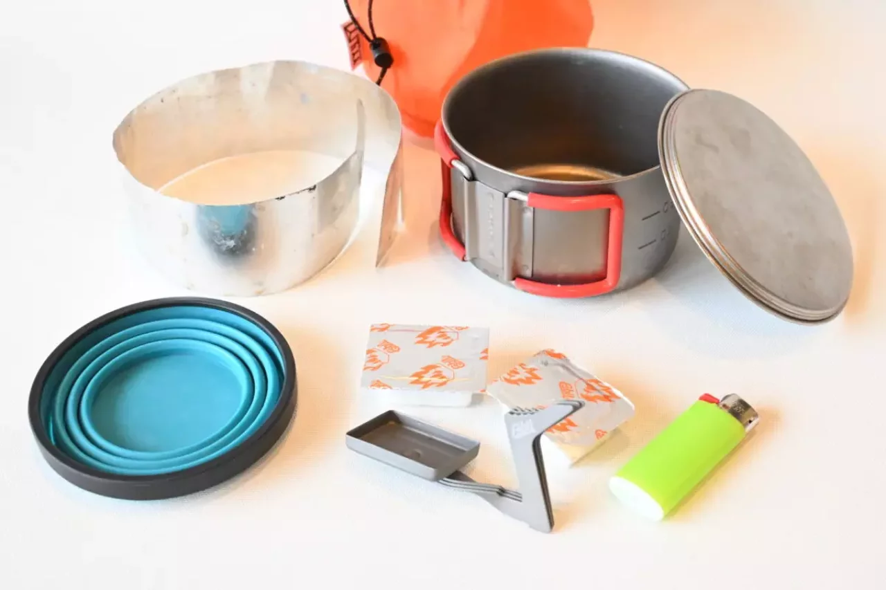 五徳とライター