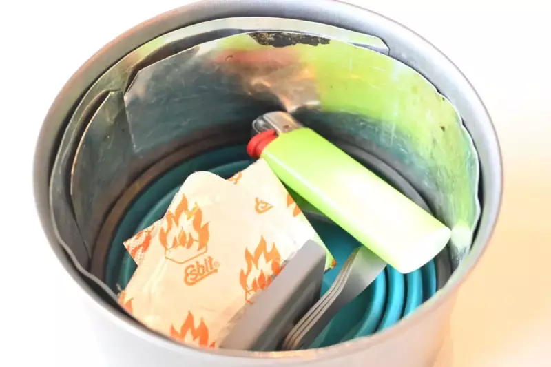 ビックミニライターと登山道具