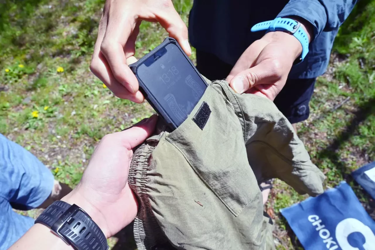 RaceReadyショーツ シクサーショーツのポケット