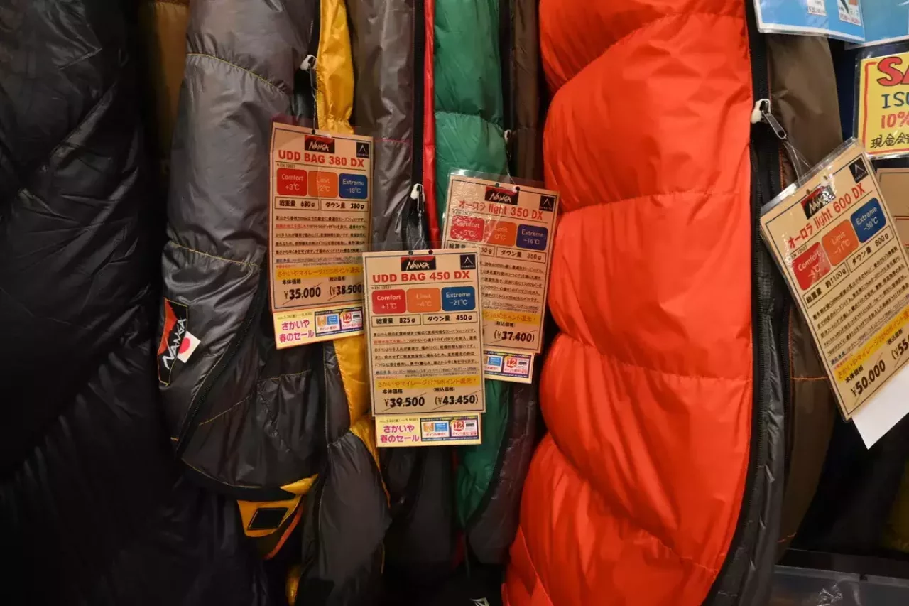 ヨーロピアン・ノームを採用したシュラフメーカー