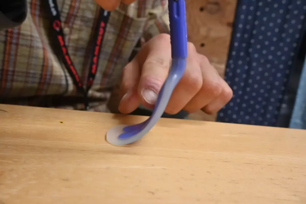 ユニフレーム FDシリコンスプーン コッヘルに沿う作り