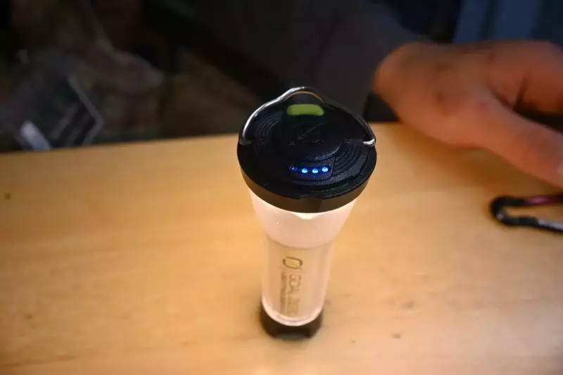 ゴールゼロ LEDミニランタン 明かりの角度
