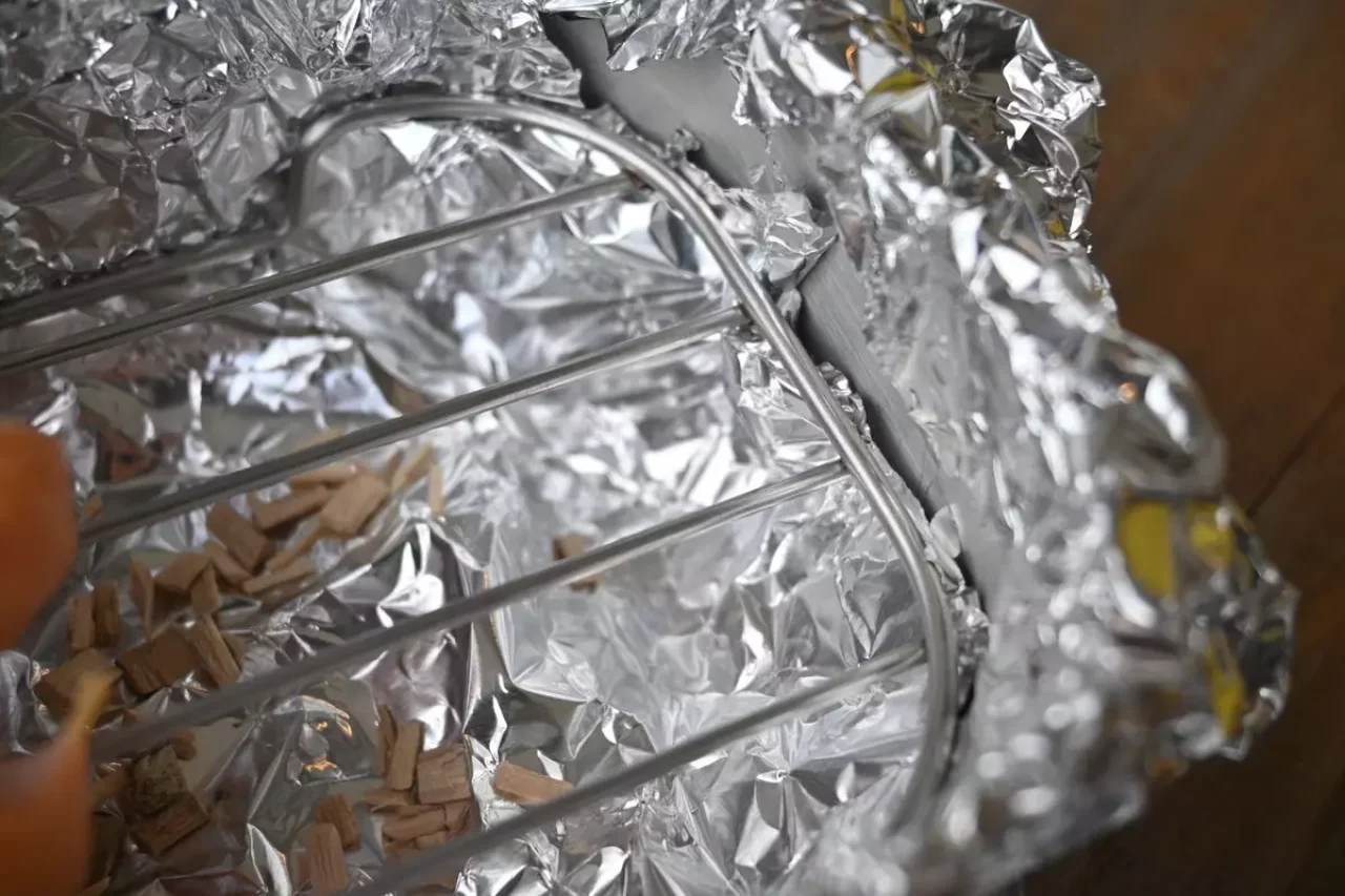 アルミ箔が破れてしまう