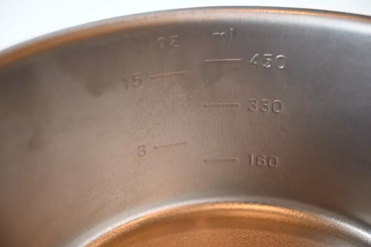 Ti570cupにはメモリが160ml/330ml/450m