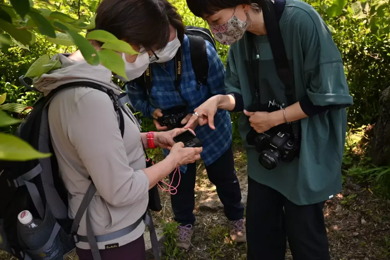 イベント風景 登山 構図 設定 実践