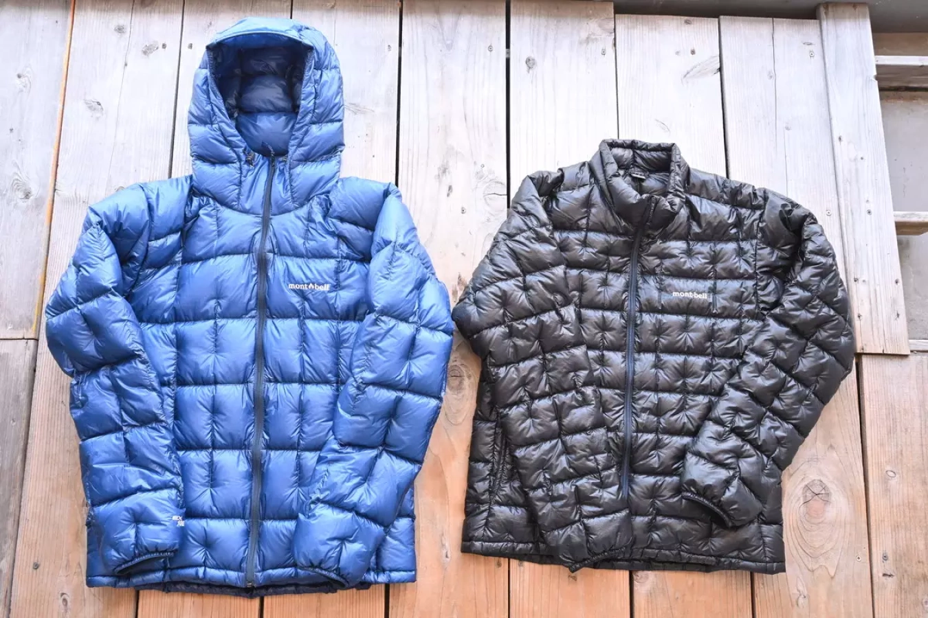 モンベルの2つの最軽量モデル『プラズマ1000ダウンジャケット』と『プラズマ1000アルパインダウンパーカー』を徹底比較