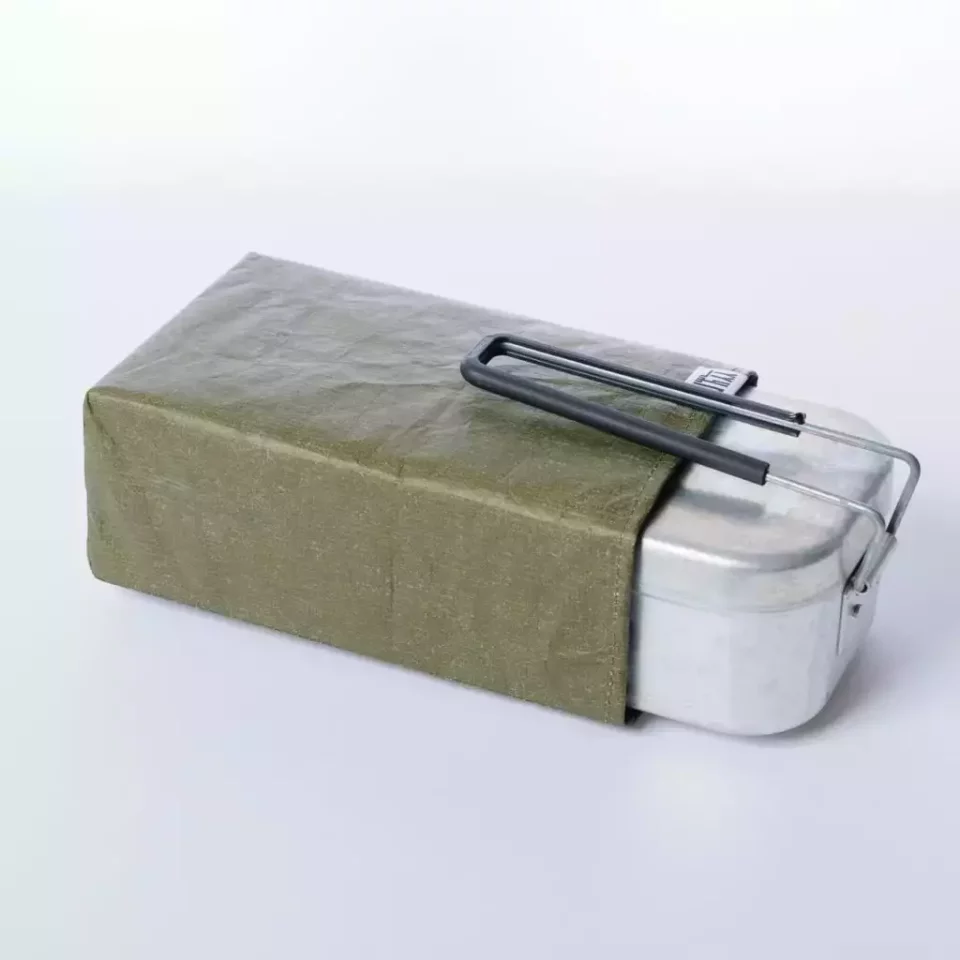 山旅コジー-トランギア製メスティン用保温ケース(Green)【24g】