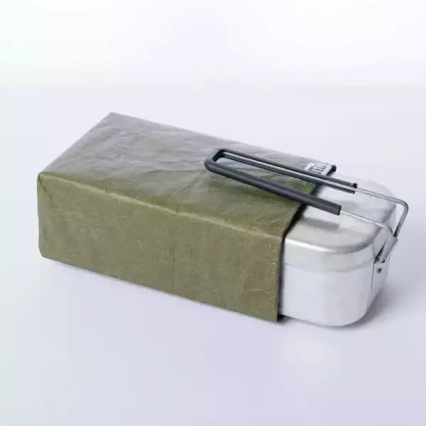 山旅コジー-トランギア製メスティン用保温ケース(Green)【24g】