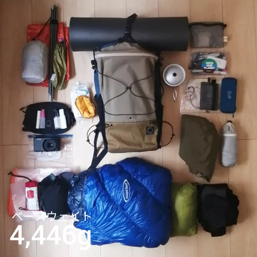 北アルプス2泊3日の登山-ULスタイル・標準装備どちらで行く?