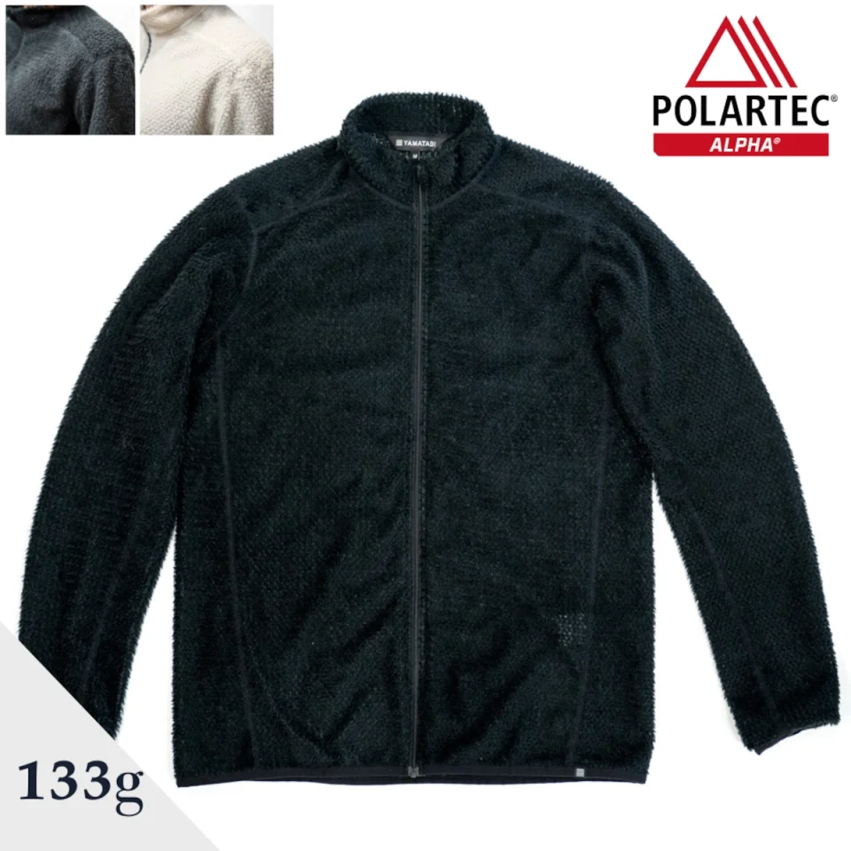山旅旅 POLARTEC アルファダイレクト90 ULジャケット(アクティブインサレーション/ミドルレイヤー/化繊ジャケット)