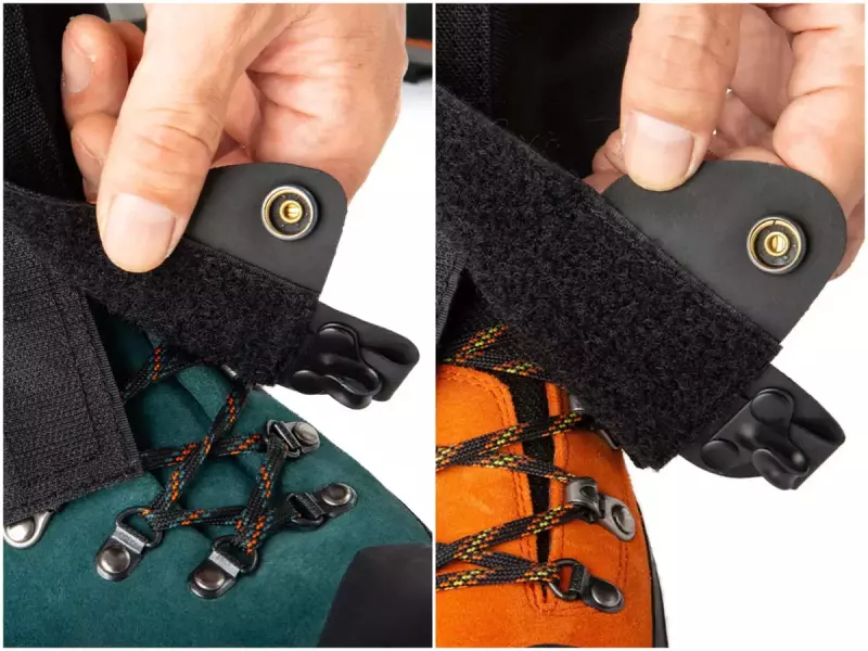 ゲイターの着脱も簡単に行える