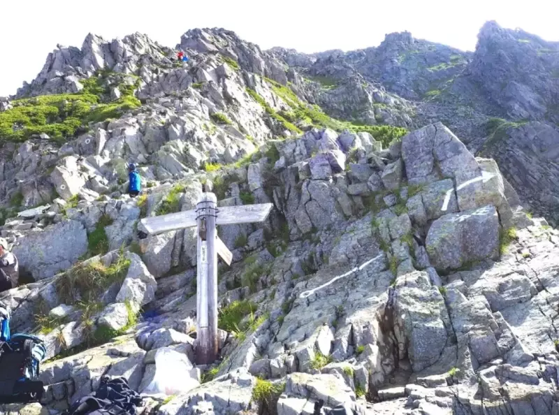 上高地から岳沢を経由し奥穂高岳へ