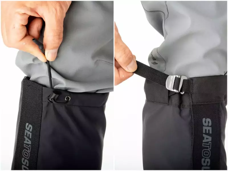 ゲイター上部のストラップ部分が異なる-ゲイター比較