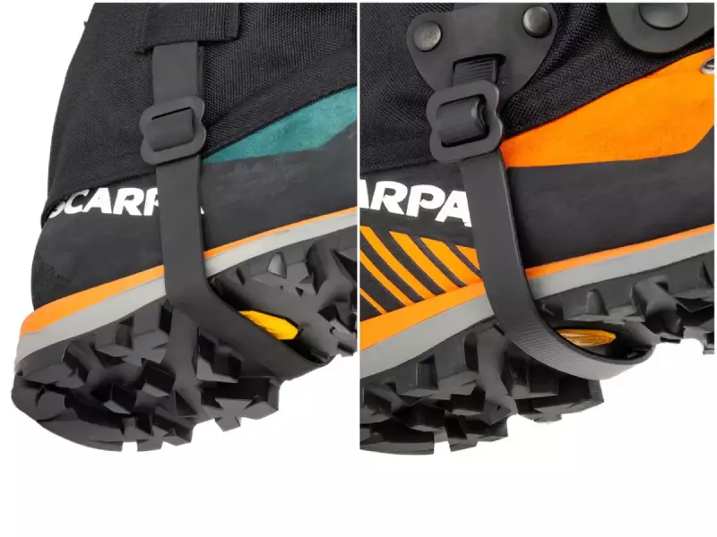 ボトムストラップの素材が異なる-ゲイター比較