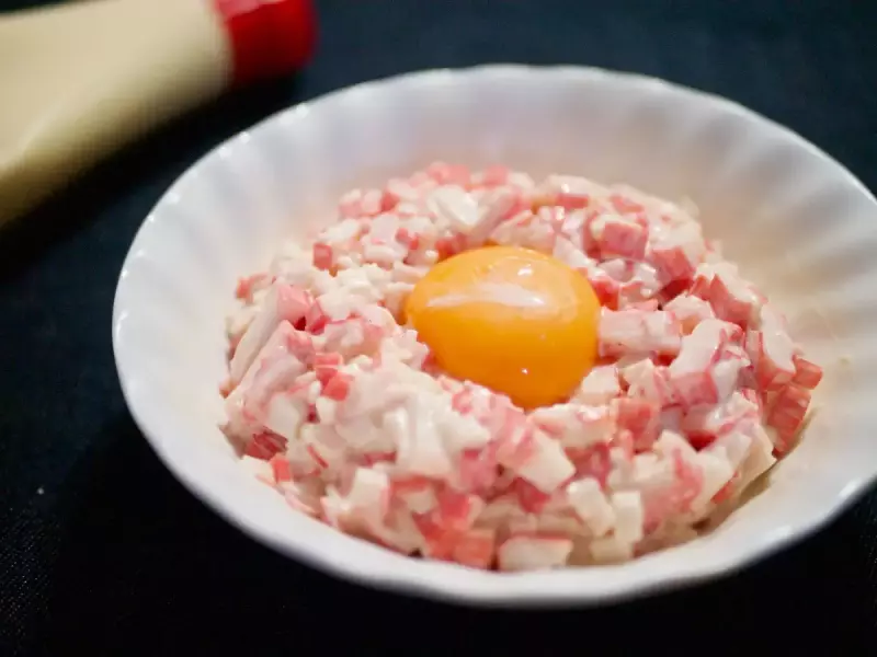 混ぜるだけの山ごはんなら、かにかまタルタル!