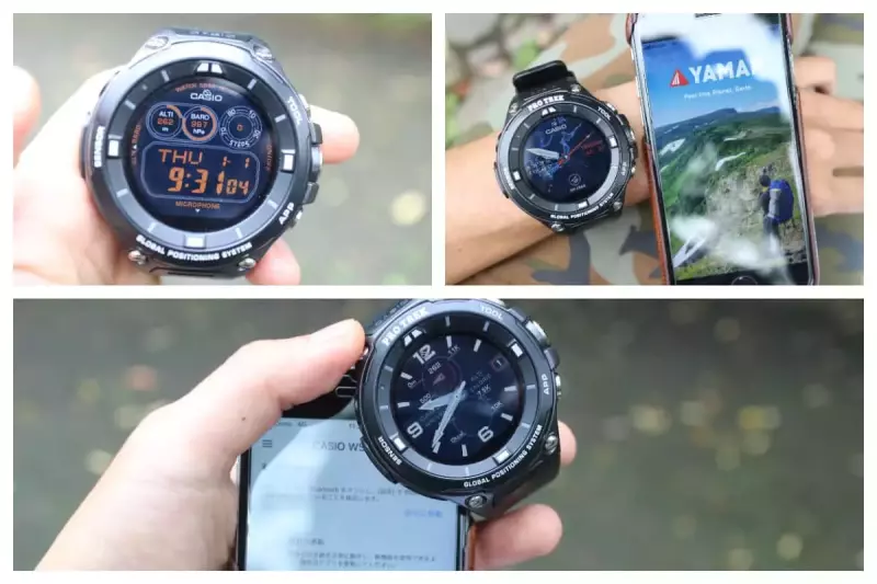 カシオ アウトドア スマートウォッチ