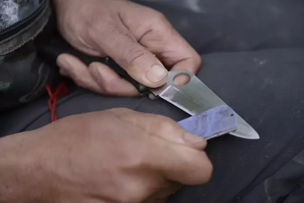 携帯砥石とスパイダルコ