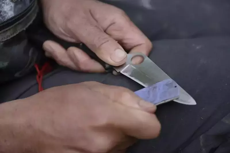 携帯砥石とスパイダルコ