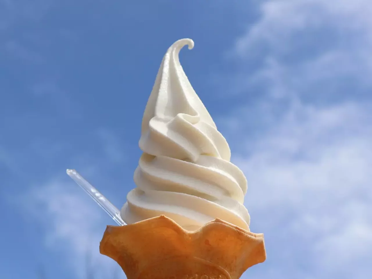 ソフトクリーム「ひるがの高原牛乳」