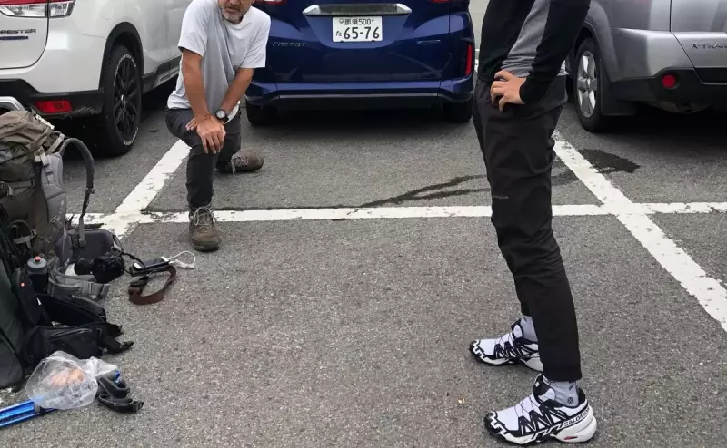 準備運動 登山を開始する前の準備