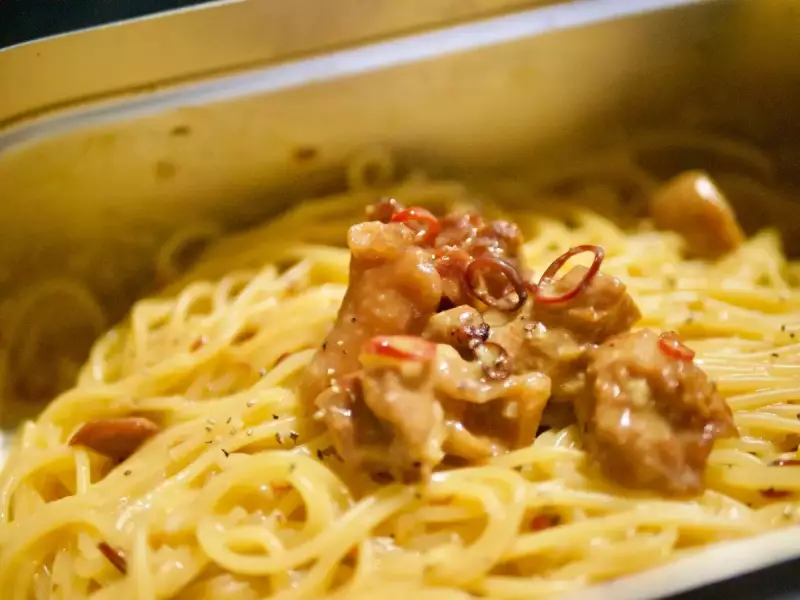 チキンのペペロンチーノを作った感想