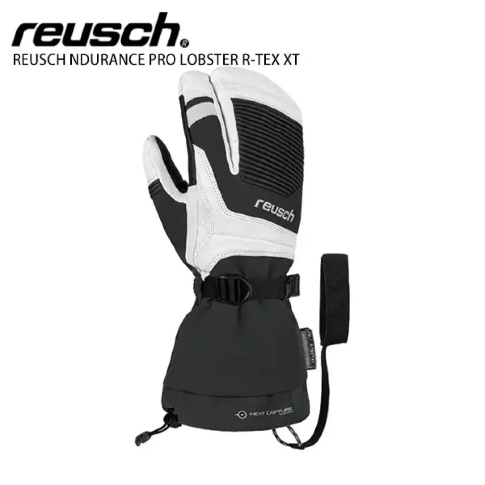防水性に優れた長いカフが特徴のREUSCH NDURANCE PRO LOBSTER R-TEX® XT