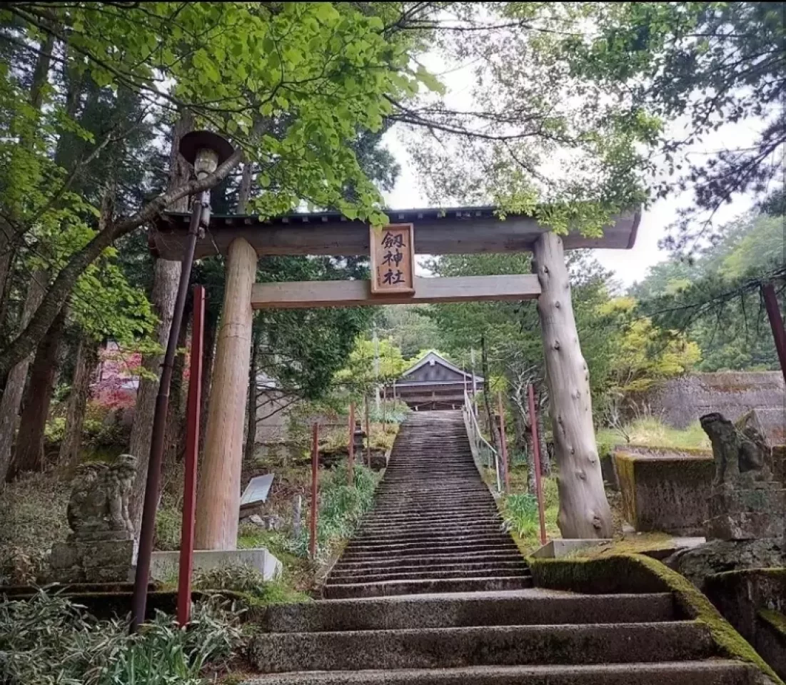 剣山登山 見ノ越登山口の駐車場